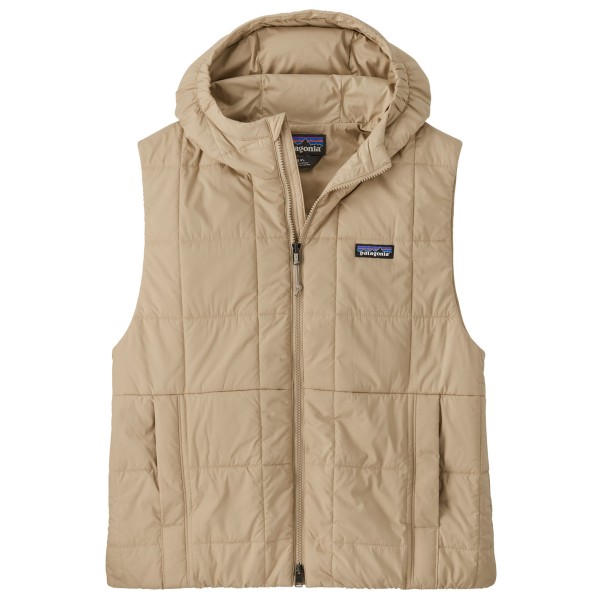 Patagonia - Women's Light Gust Hooded Vest - Kunstfasergilet Gr XS beige von Patagonia