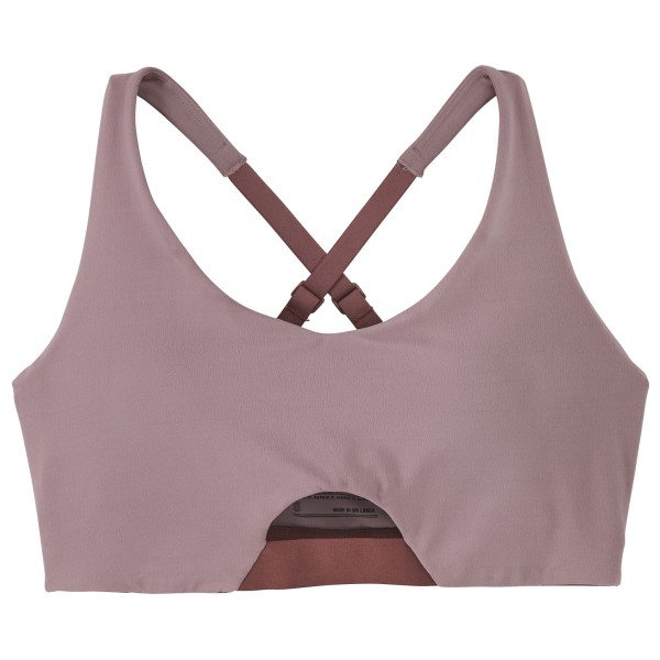 Patagonia - Women's Maipo Low Impact Adjustable Bra - Sport-BH Gr L rosa von Patagonia