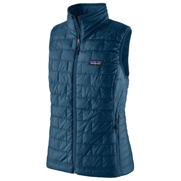 Patagonia - Women's Nano Puff Vest - Kunstfasergilet Gr M blau von Patagonia