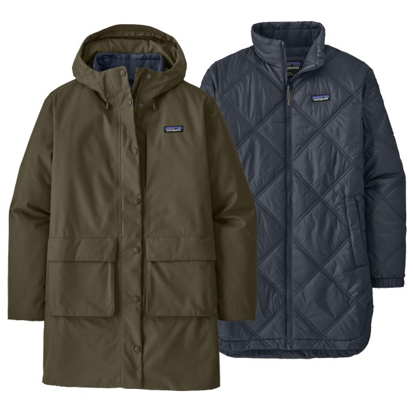 Patagonia - Women's Pine Bank 3-In-1 Parka - Mantel Gr L;M;S;XL;XS braun;schwarz Patagonia - Women's Pine Bank 3-In-1 Parka - Mantel Gr L;M;S;XL;XS braun;schwarz von Patagonia