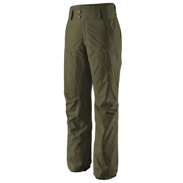 Patagonia - Women's Powder Town Pants - Skihose Gr M oliv von Patagonia