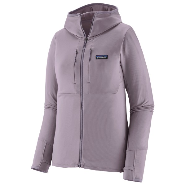 Patagonia - Women's R1 Thermal Full-Zip Hoody - Fleecejacke Gr M rosa von Patagonia