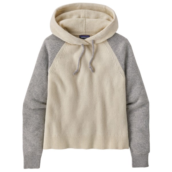 Patagonia - Women's Rec. Wool-Blend Hooded Pullover Sweater - Hoodie Gr S beige/grau von Patagonia