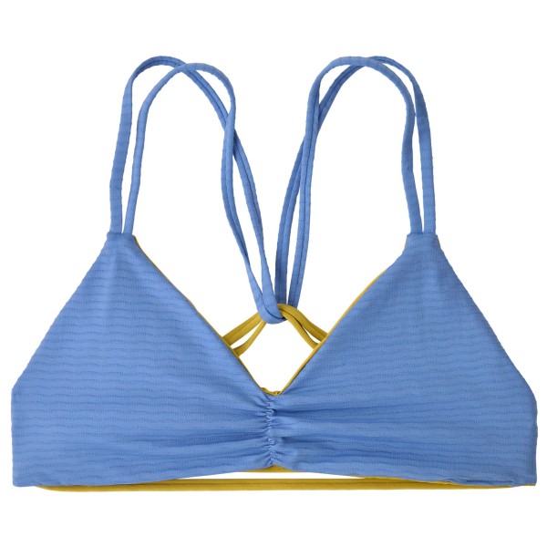 Patagonia - Women's Reversible Seaglass Bay Top - Bikini-Top Gr L blau von Patagonia