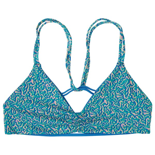 Patagonia - Women's Reversible Seaglass Bay Top - Bikini-Top Gr L türkis von Patagonia