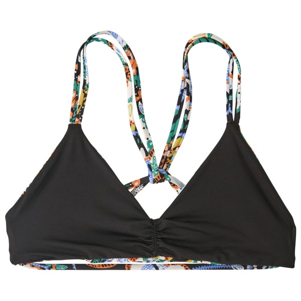Patagonia - Women's Reversible Seaglass Bay Top - Bikini-Top Gr M schwarz von Patagonia