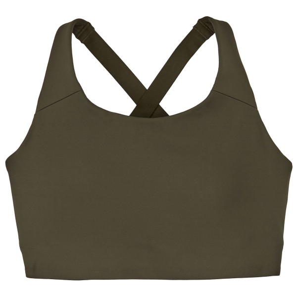 Patagonia - Women's Shadowlite High Impact Adjustable Bra - Sport-BH Gr L braun von Patagonia