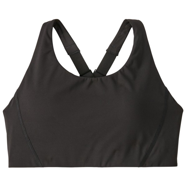 Patagonia - Women's Shadowlite Mid Impact Adjustable Bra - Sport-BH Gr L schwarz von Patagonia