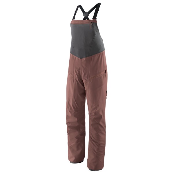 Patagonia - Women's Snowdrifter Bibs - Skihose Gr S braun von Patagonia