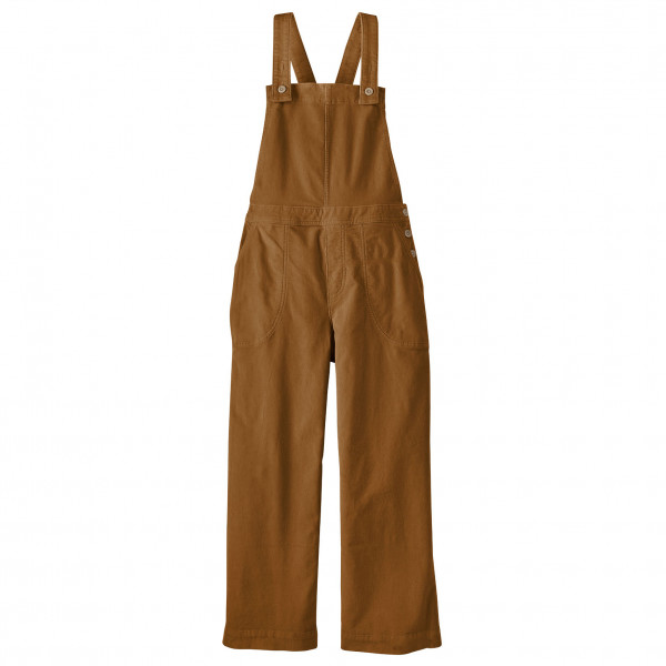 Patagonia - Women's Stand Up Cropped Corduroy Overalls - Freizeithose Gr 12 braun von Patagonia