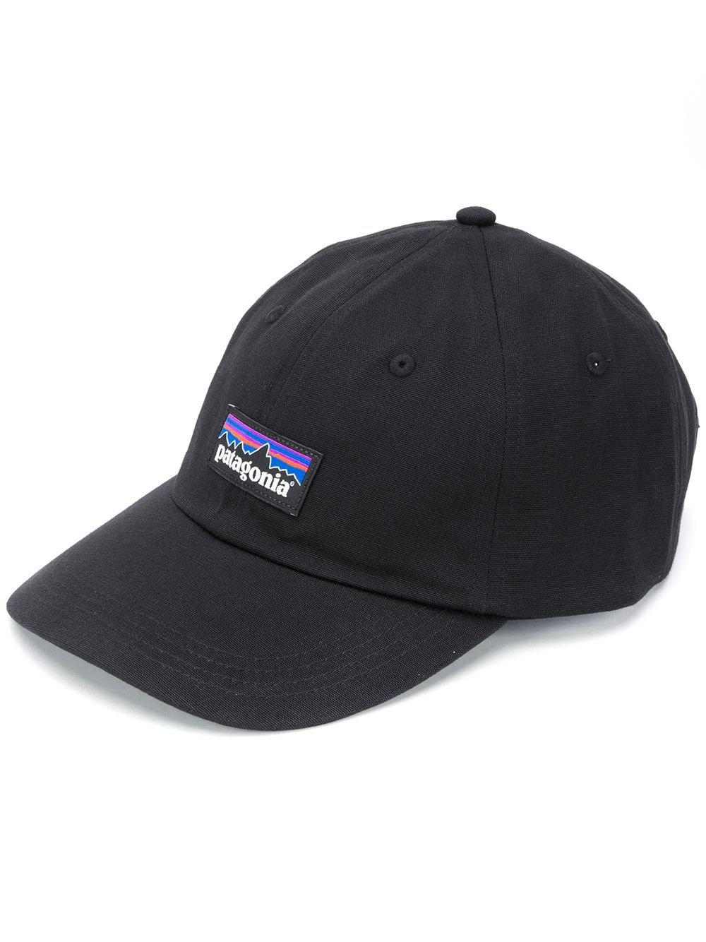 Patagonia logo patch baseball cap - Black von Patagonia