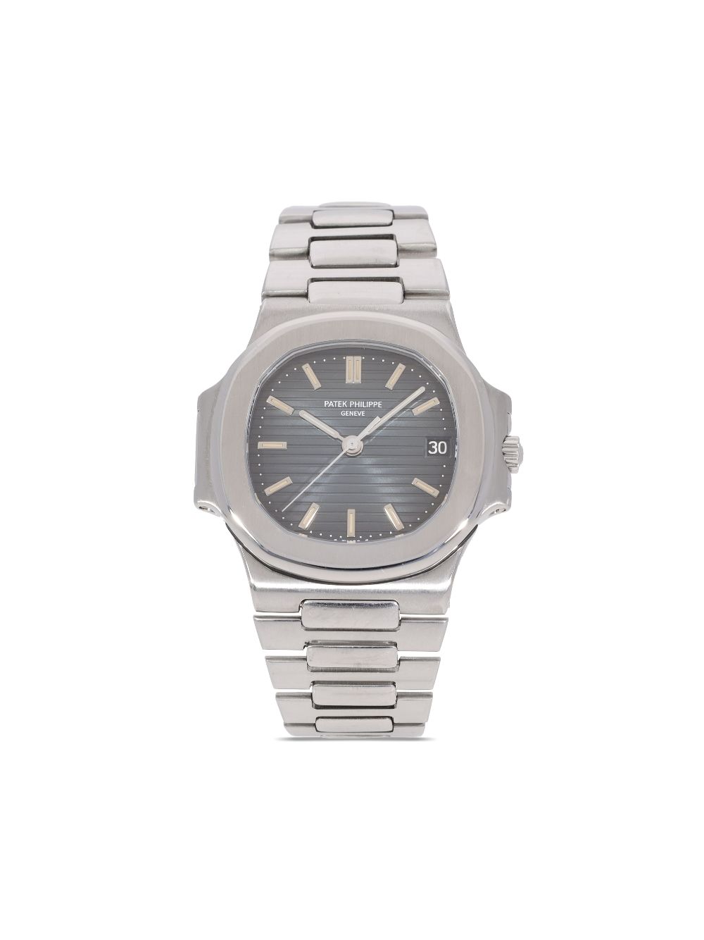 Patek Philippe 1983 pre-owned Nautilus 37mm - Blue von Patek Philippe