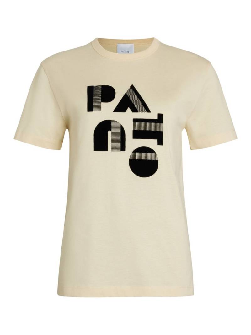 Patou Art Deco T-shirt - Neutrals von Patou