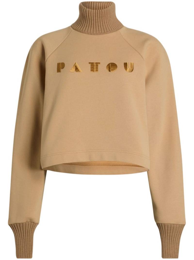 Patou Art Deco sweatshirt - Neutrals von Patou