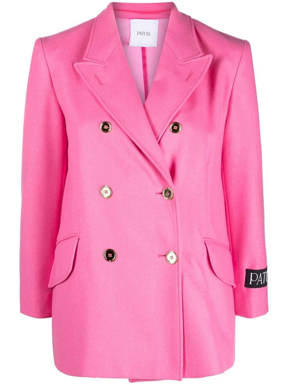 Patou Iconic double-breasted jacket - Pink von Patou