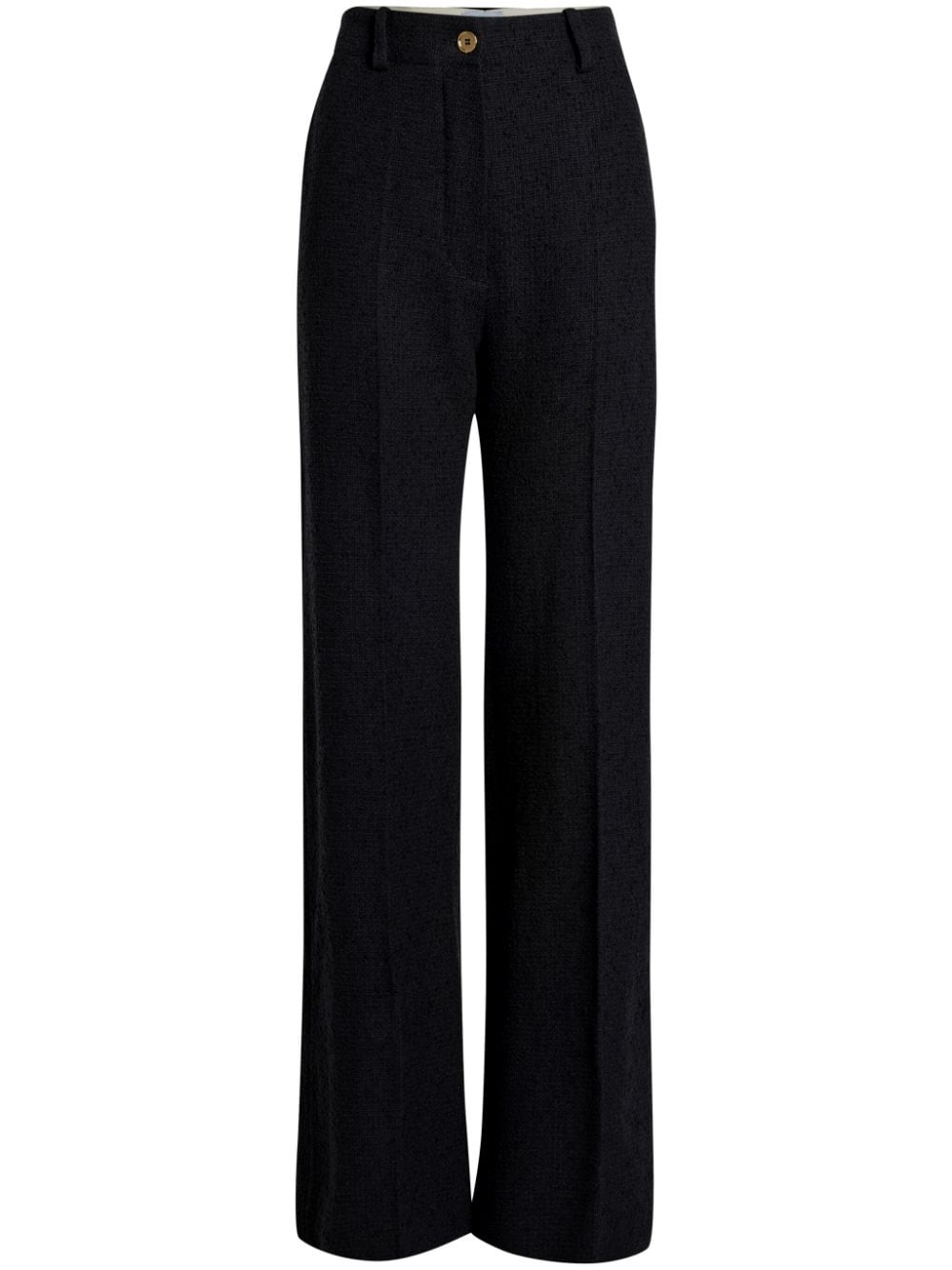 Patou Iconic tweed long trousers - Black von Patou