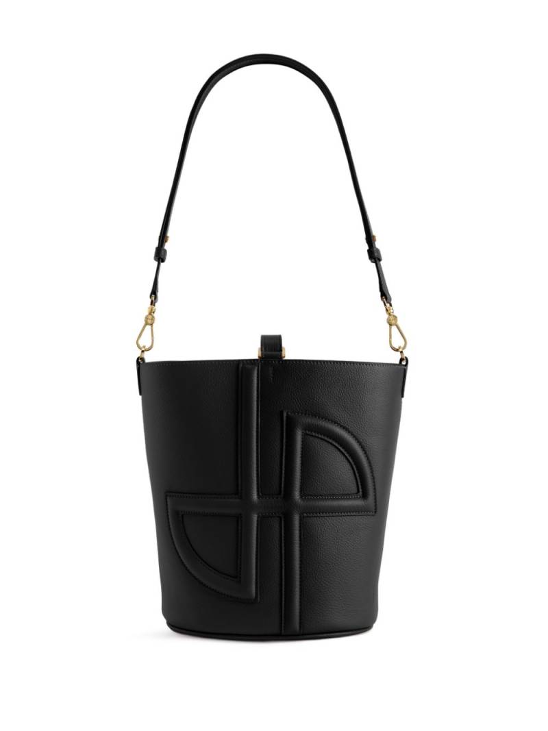 Patou medium JP bucket bag - Black von Patou