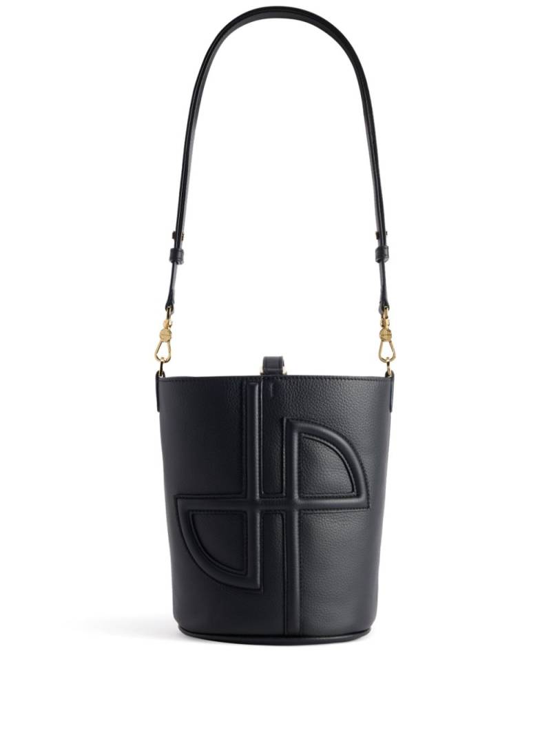 Patou small JP bucket bag - Black von Patou