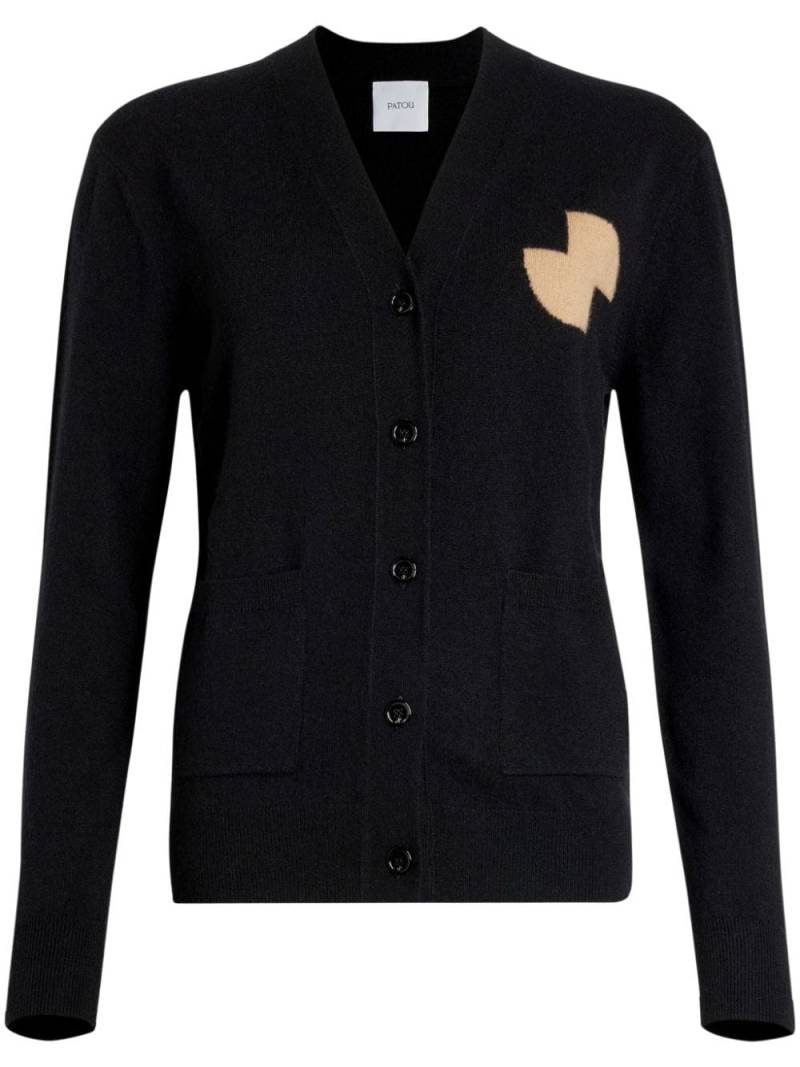 Patou JP cardigan - Black von Patou