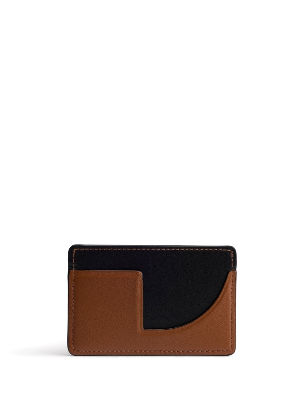 Patou JP leather cardholder - Brown von Patou