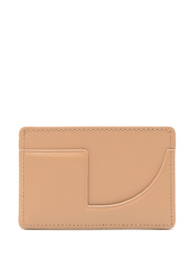 Patou JP leather cardholder - Neutrals von Patou