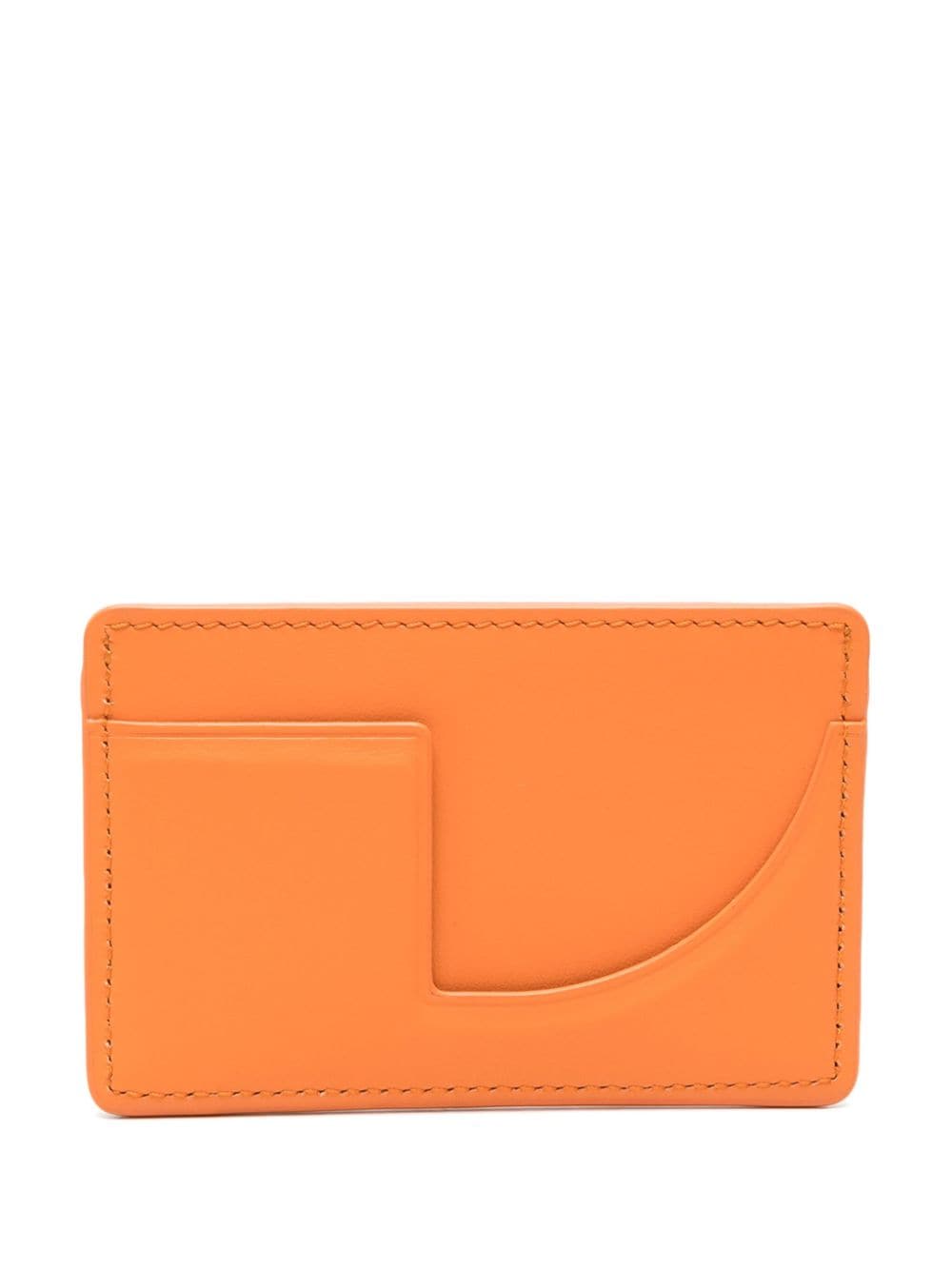 Patou JP leather cardholder - Orange von Patou