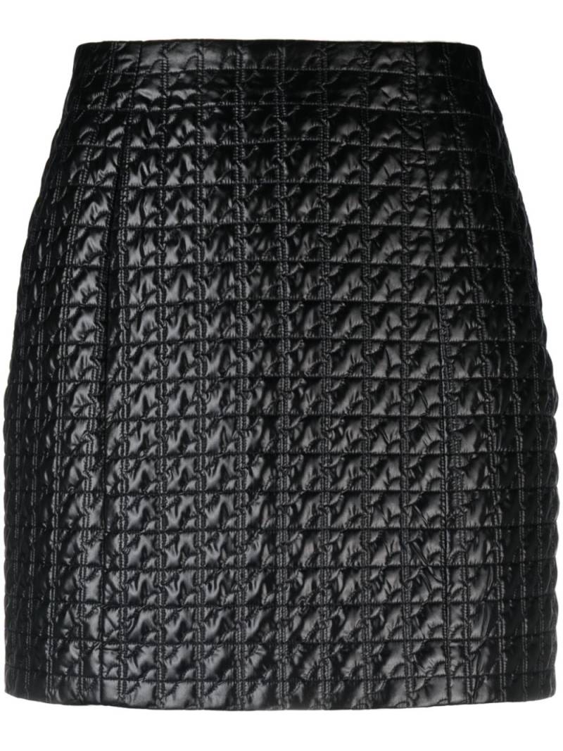 Patou quilted shell miniskirt - Black von Patou