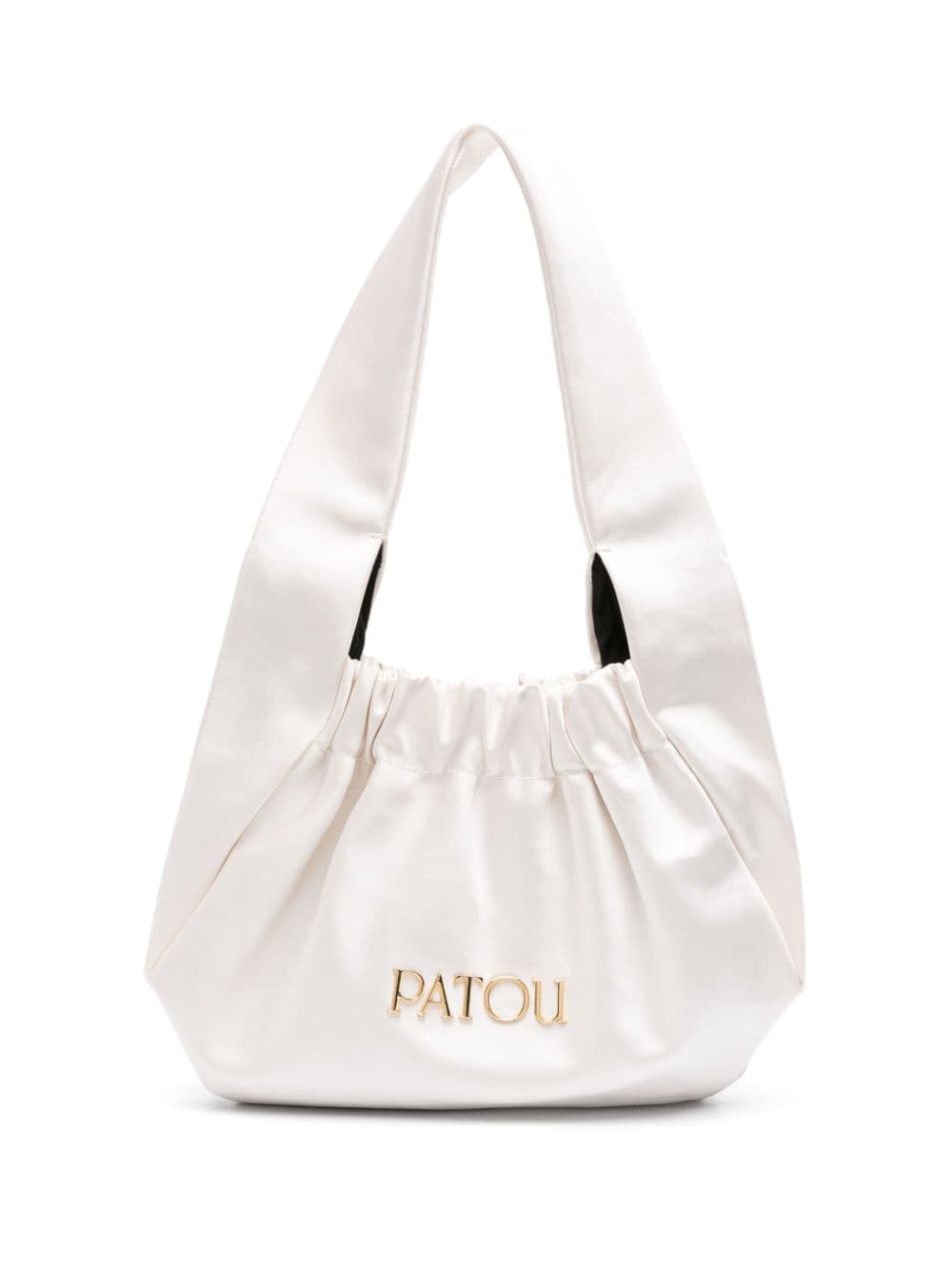 Patou Le Biscuit satin bag - Neutrals von Patou