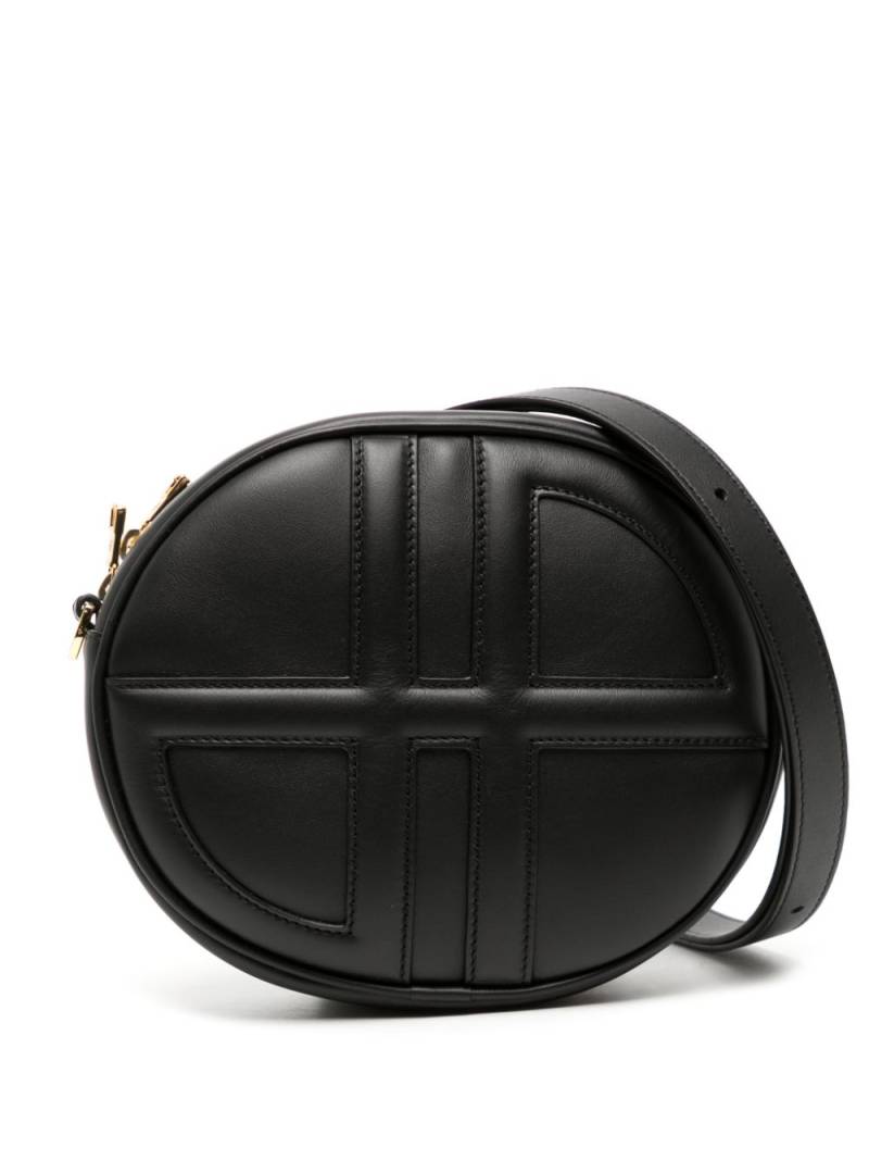 Patou Le JP leather crossbody bag - Black von Patou