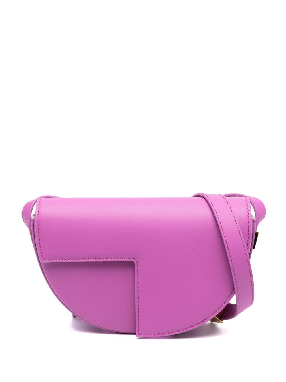 Patou Le Petit Patou leather shoulder bag - Purple von Patou