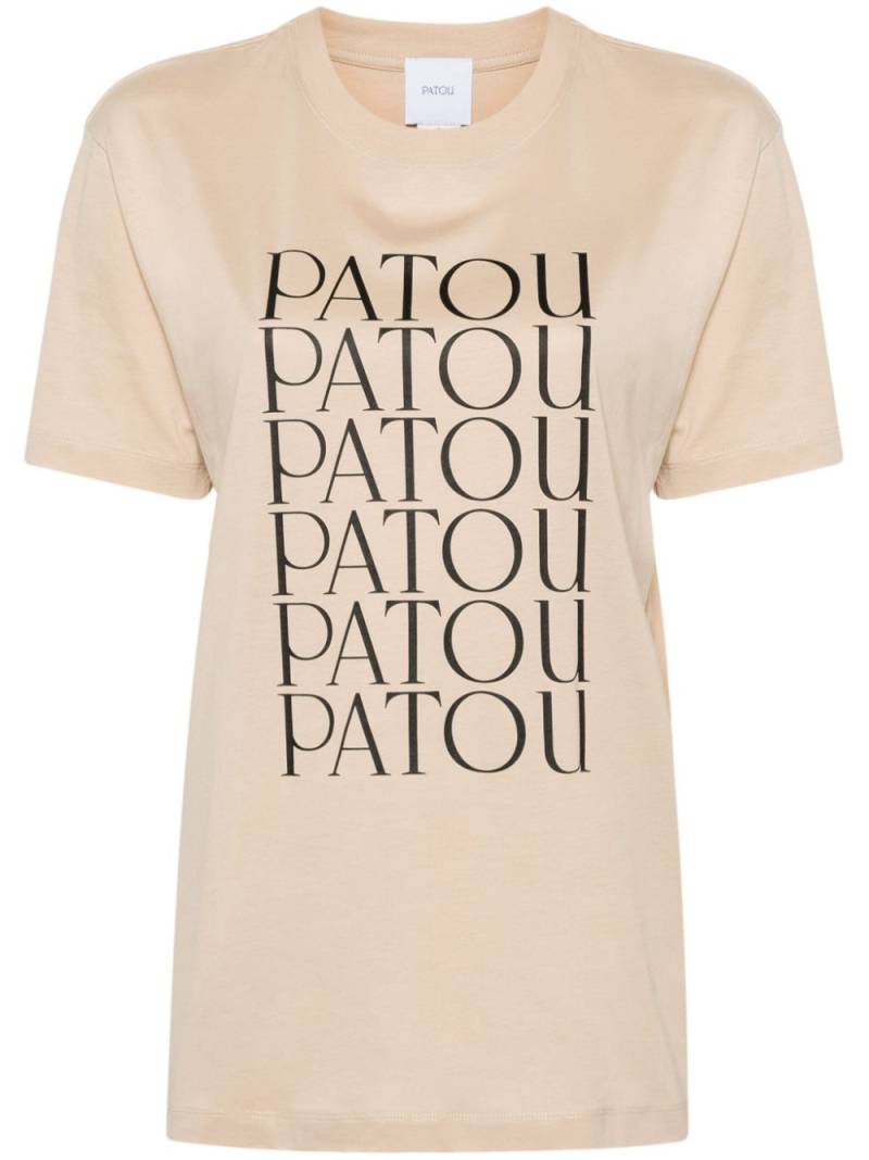 Patou Patou Patou organic-cotton T-shirt - Neutrals von Patou