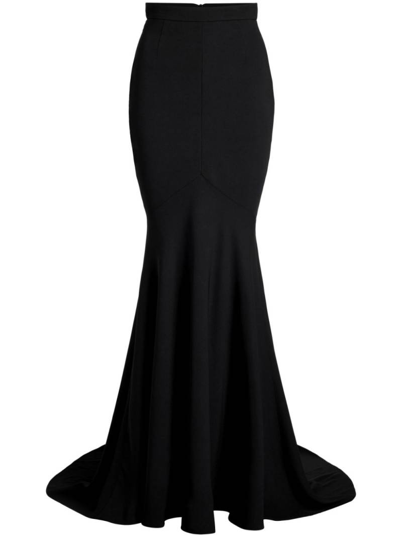 Patou mermaid maxi skirt - Black von Patou