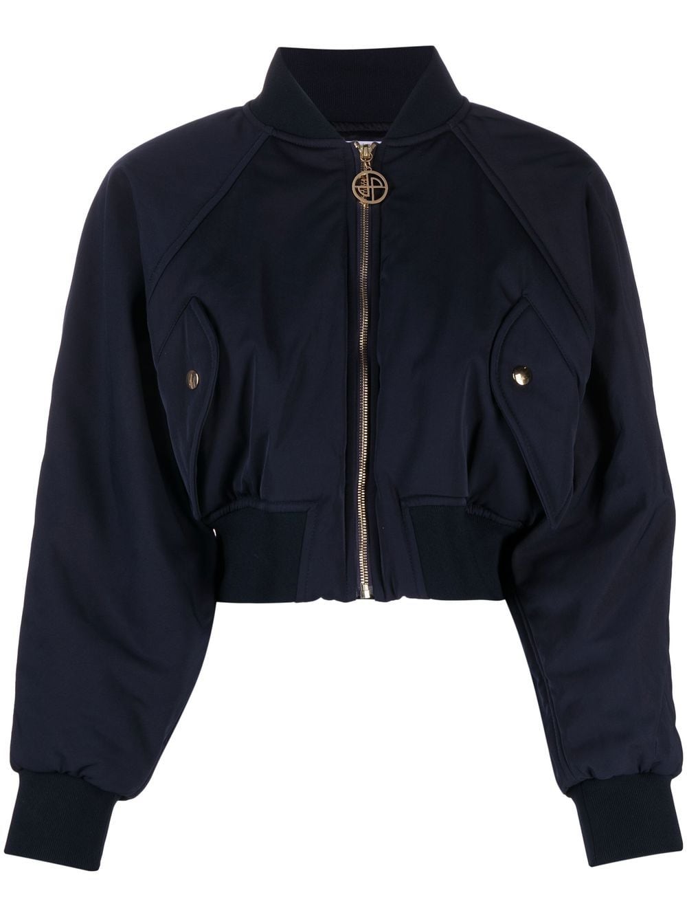 Patou cropped bomber jacket - Blue von Patou