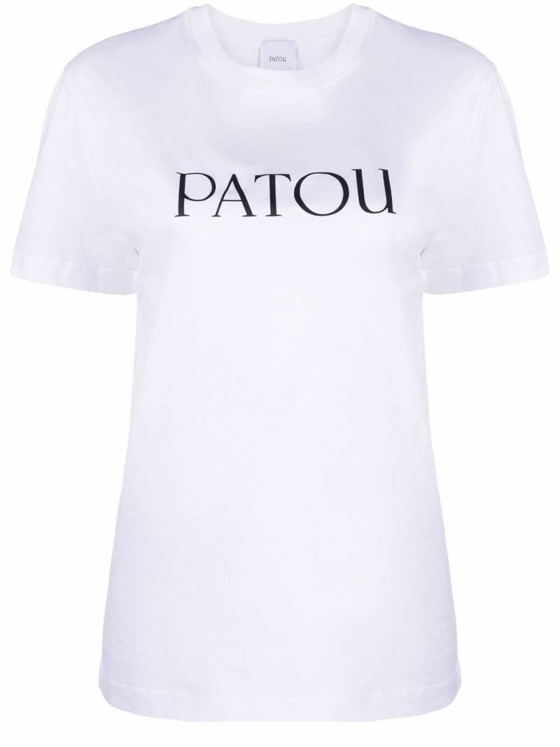 Patou logo-print organic-cotton T-shirt - White von Patou