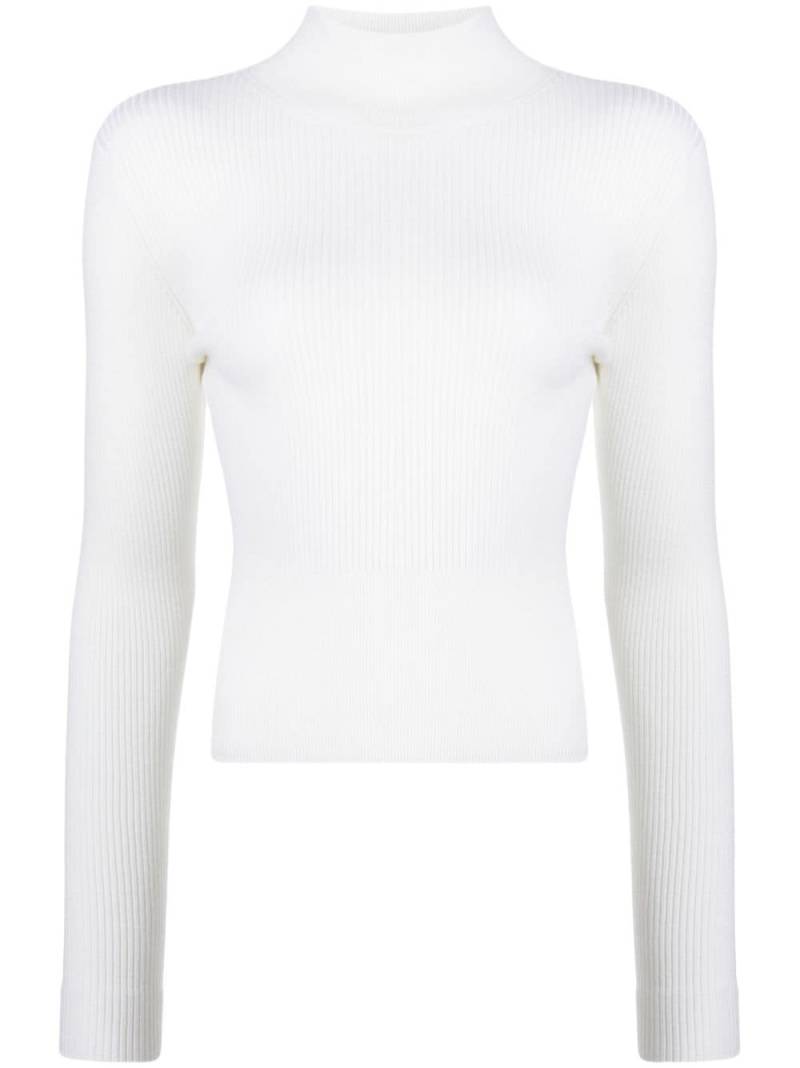 Patou long-sleeve knitted top - White von Patou