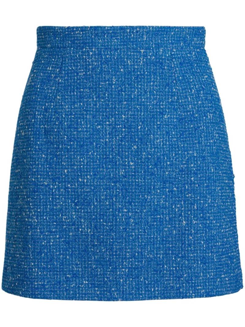 Patou melange mini skirt - Blue von Patou