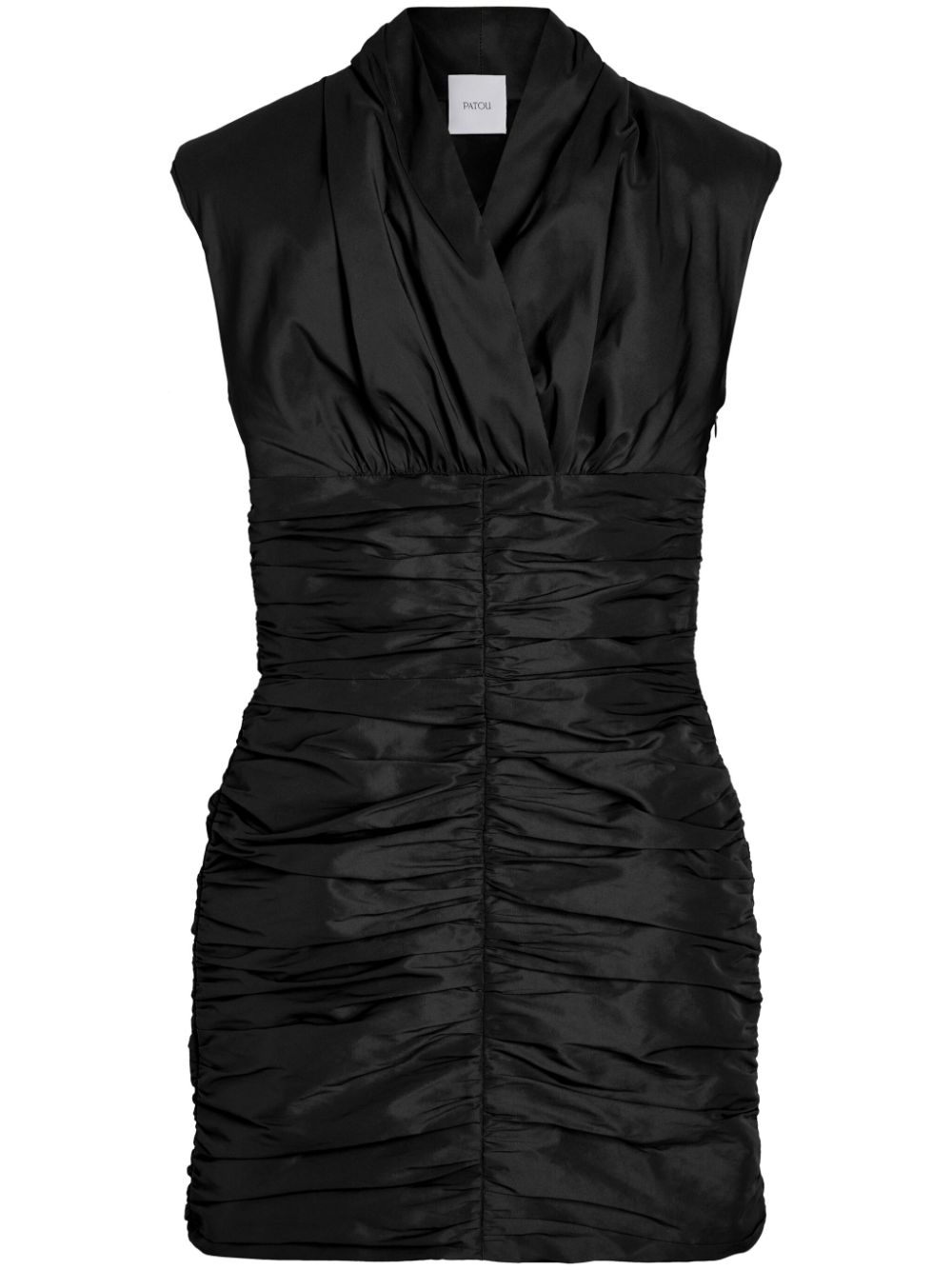 Patou open-back mini dress - Black von Patou