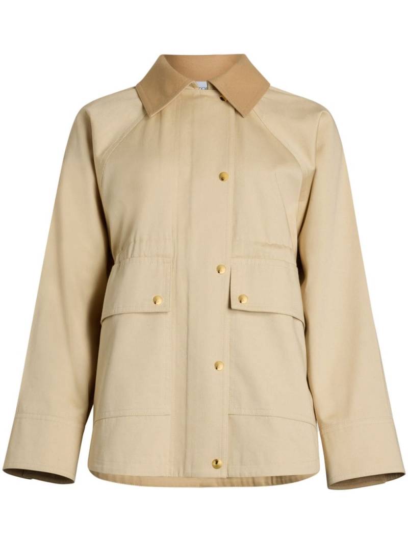 Patou organic-cotton parka - Neutrals von Patou