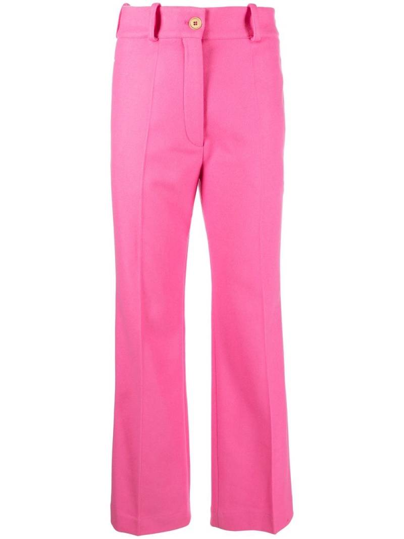 Patou straight-leg tailored trousers - Pink von Patou