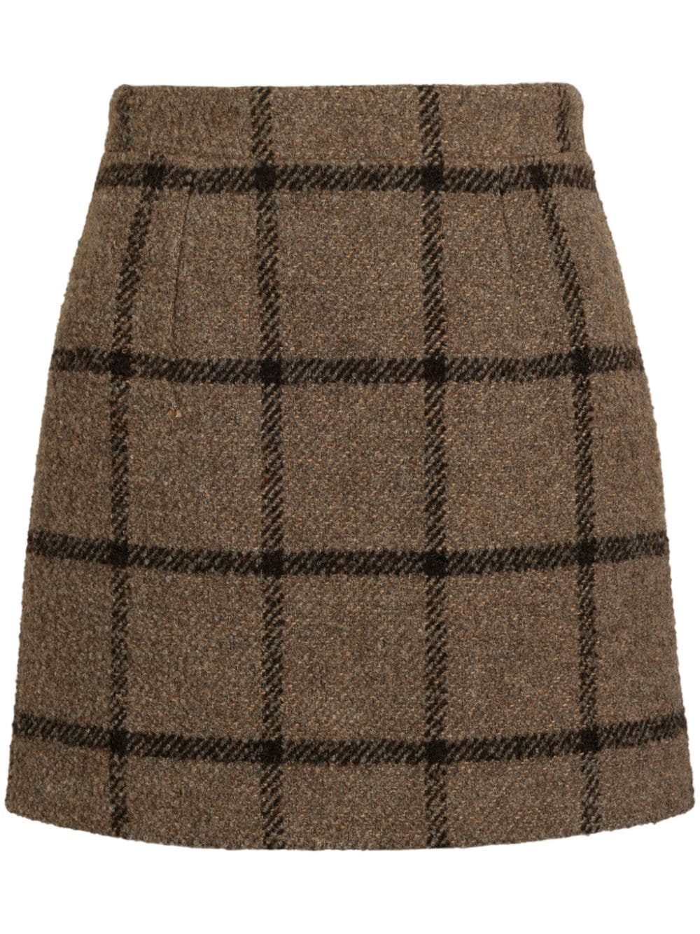 Patou tweed mini skirt - Brown von Patou