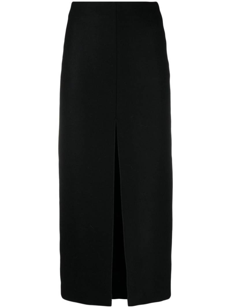 Patou virgin-wool pencil midi skirt - Black von Patou