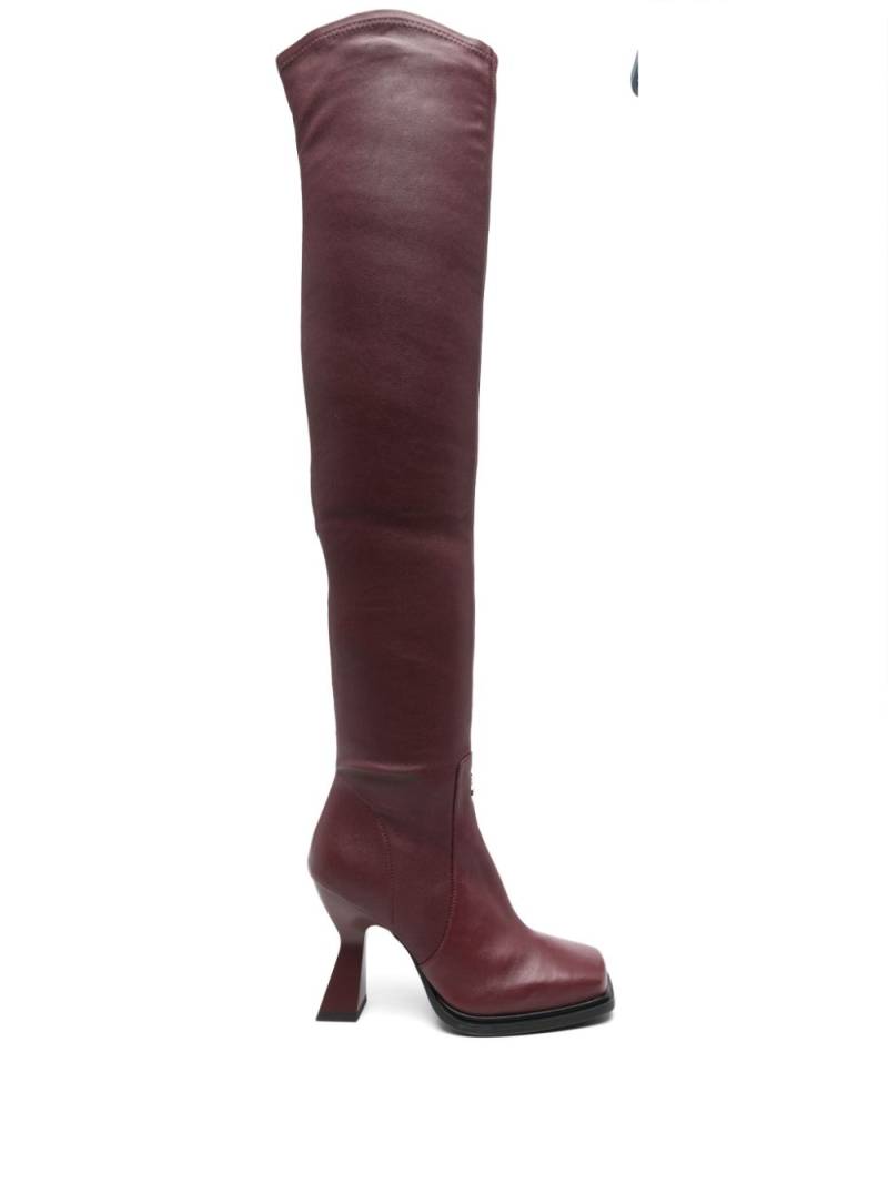 Patrizia Pepe 100mm Astral boots - Red von Patrizia Pepe