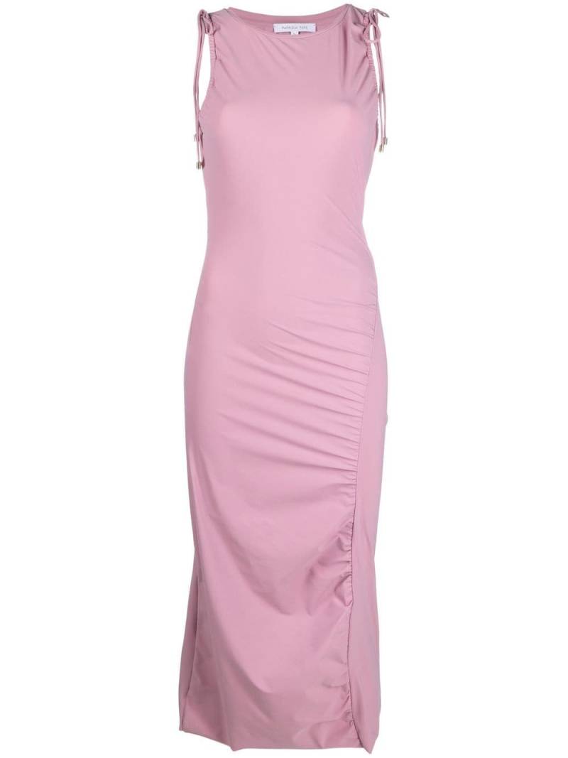 Patrizia Pepe Abito essential midi dress - Pink von Patrizia Pepe