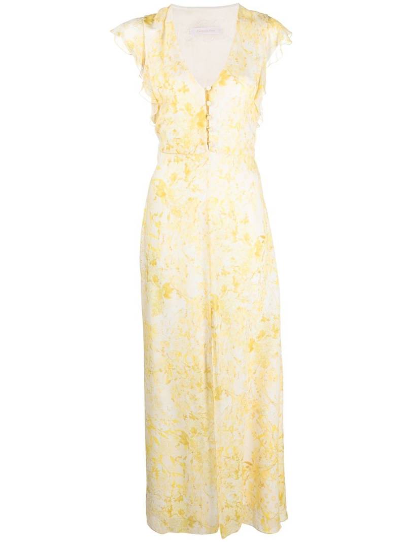 Patrizia Pepe Abito lungo in vita dress - Yellow von Patrizia Pepe