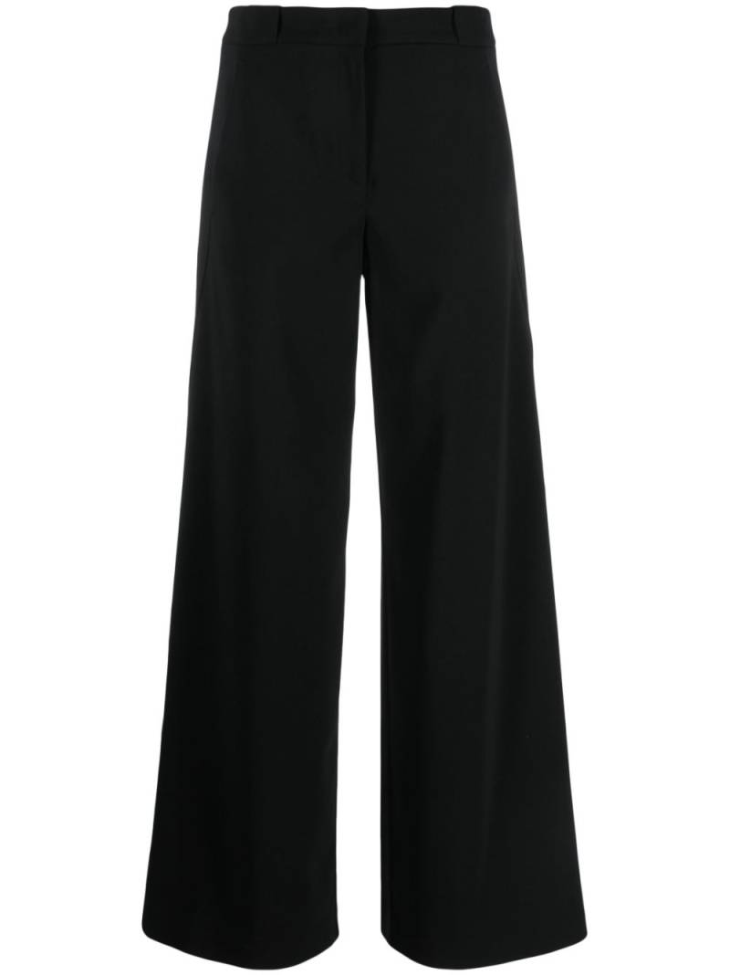 Patrizia Pepe Essential high-waisted palazzo pants - Black von Patrizia Pepe