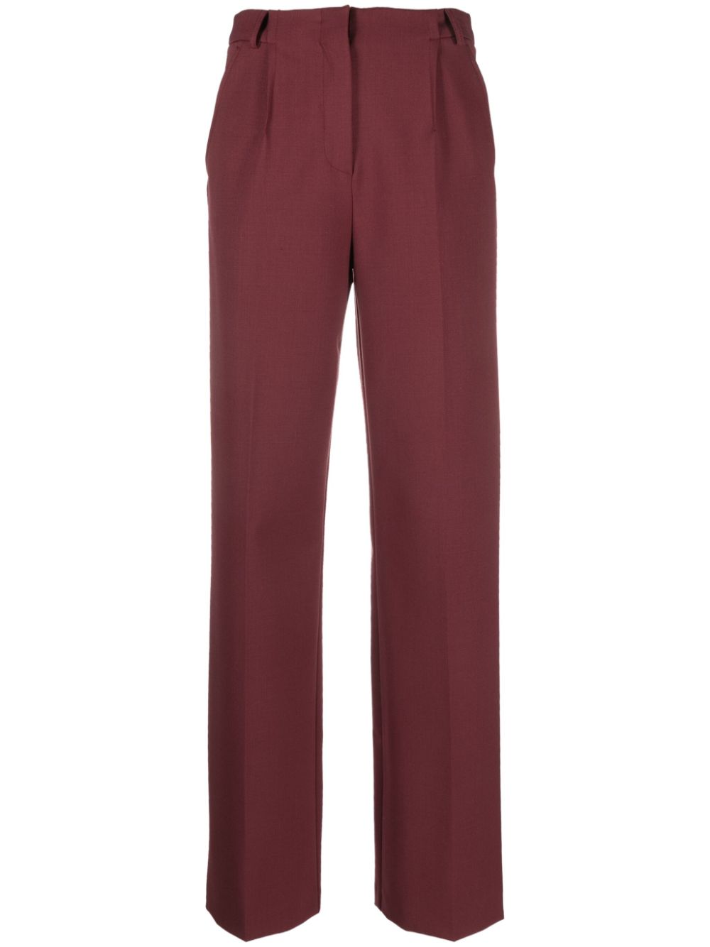 Patrizia Pepe Essential straight-leg trousers - Purple von Patrizia Pepe