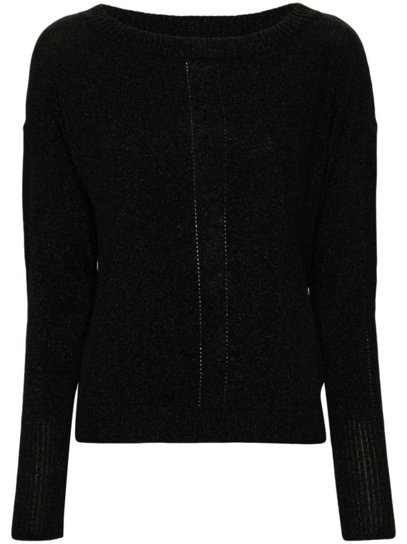 Patrizia Pepe Essential sweater - Black von Patrizia Pepe