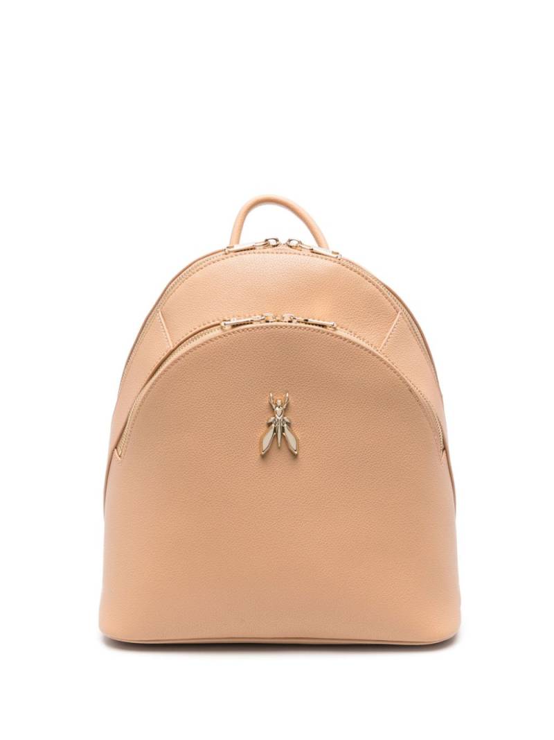 Patrizia Pepe Fly leather backpack - Neutrals von Patrizia Pepe