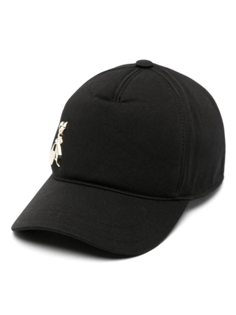 Patrizia Pepe Fly logo plaque curved cap - Black von Patrizia Pepe