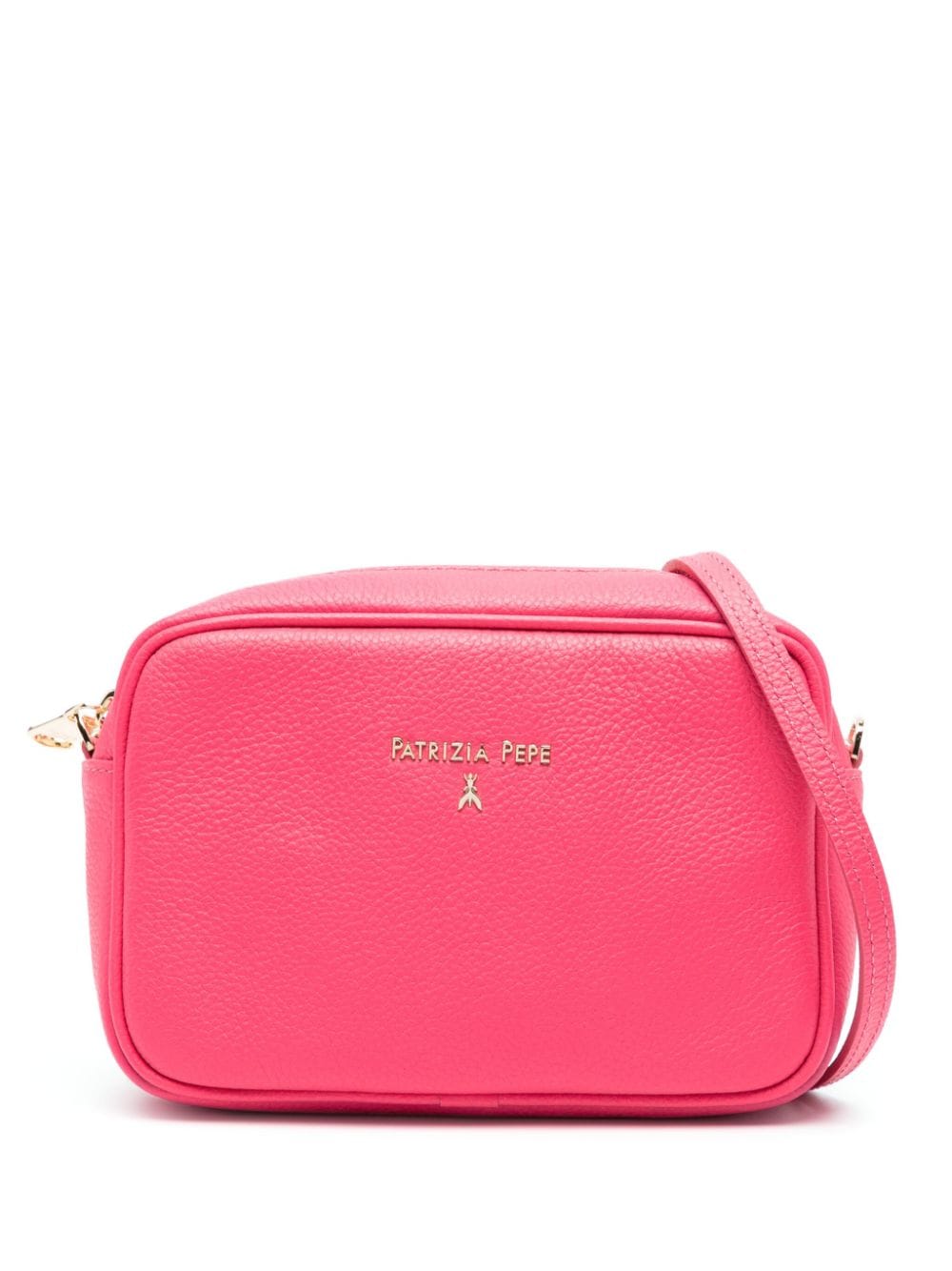 Patrizia Pepe Fly-plaque leather shoulder bag - Pink von Patrizia Pepe